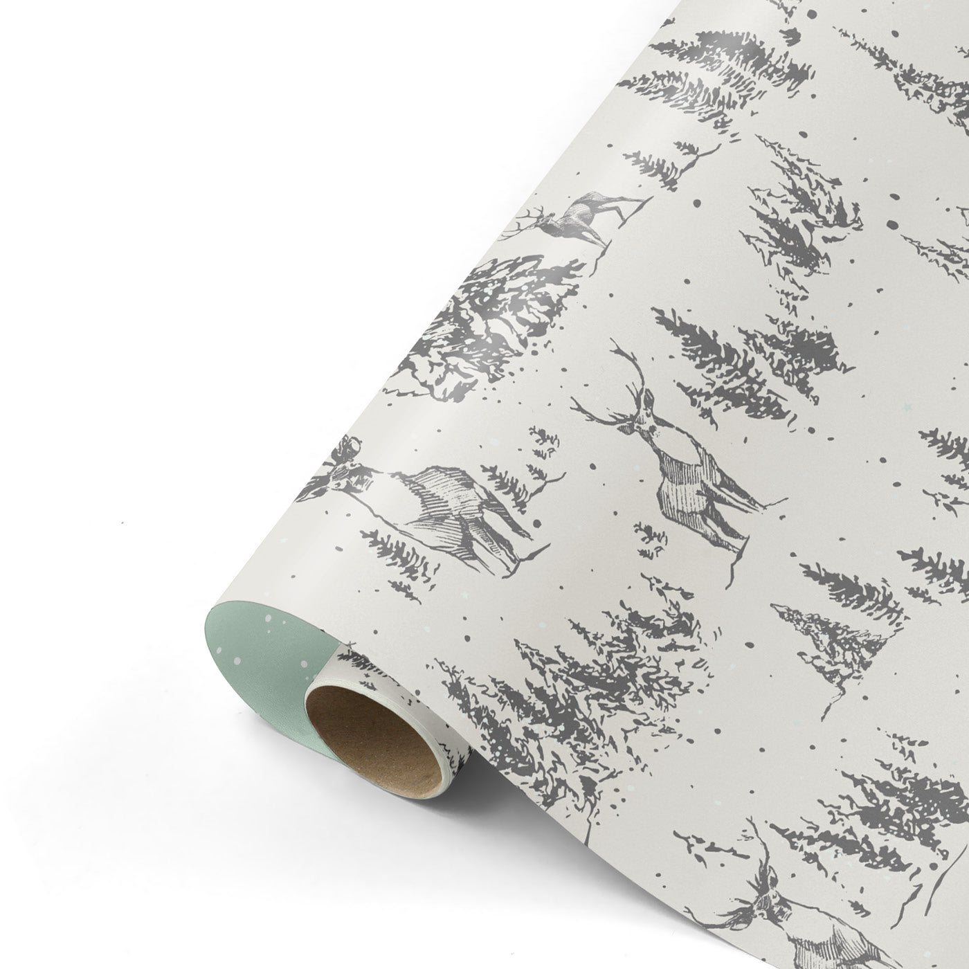 Inpakpapier - Forest Cool