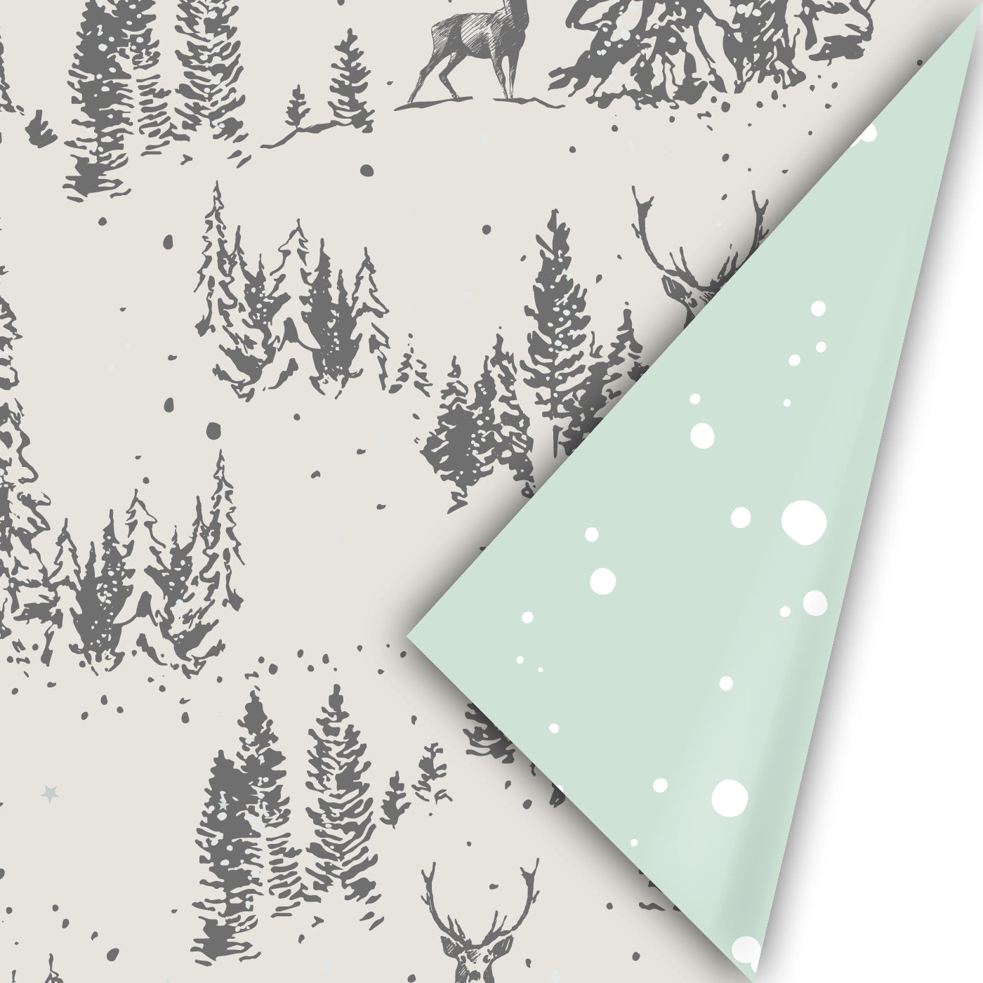 Inpakpapier - Forest Cool