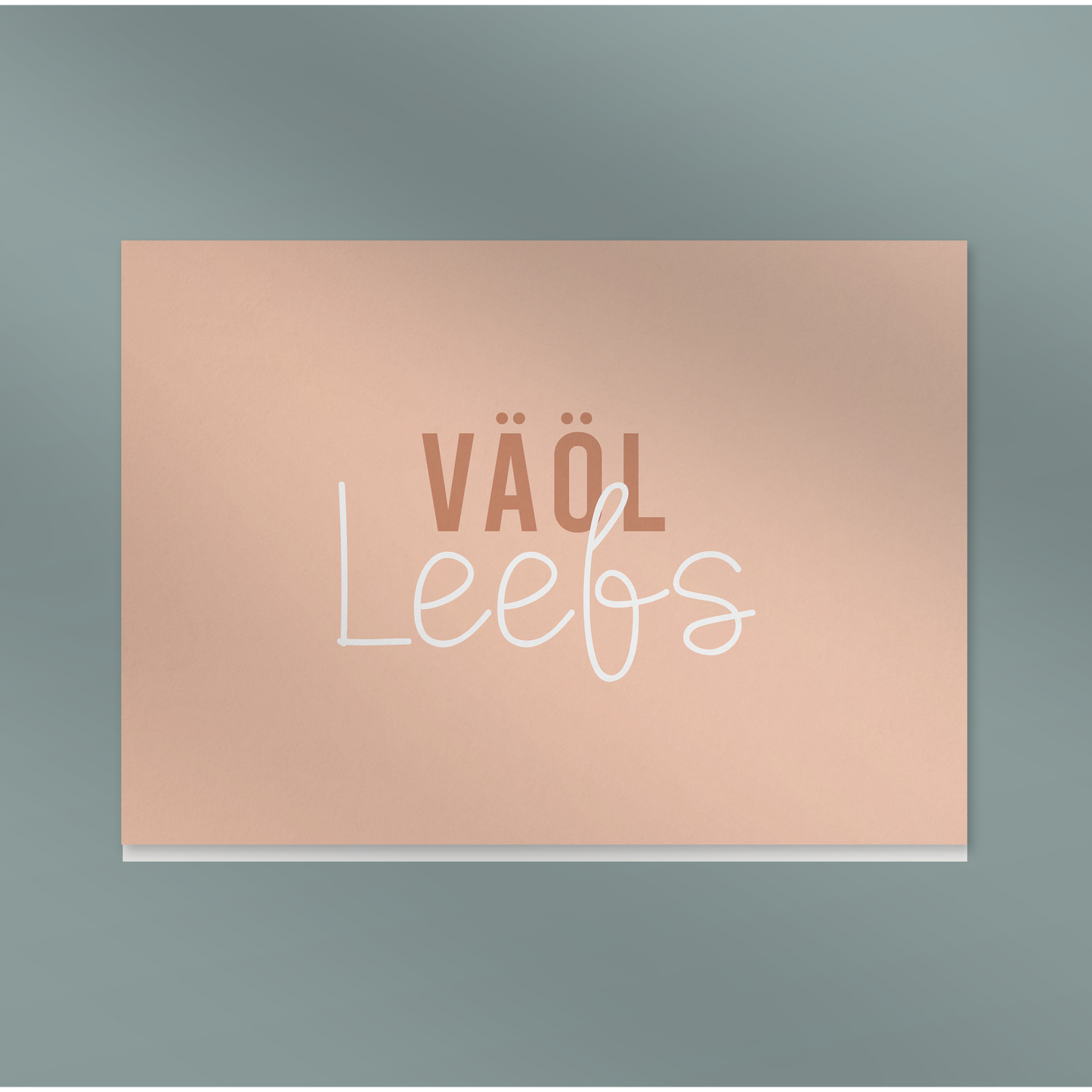 Väöl leefs - Dubbel kaertje
