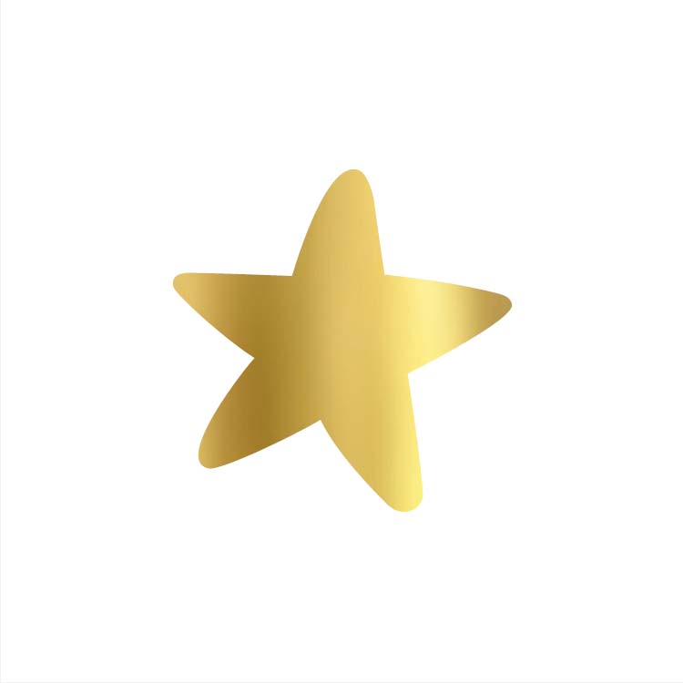 Sticker Kerst - Ster