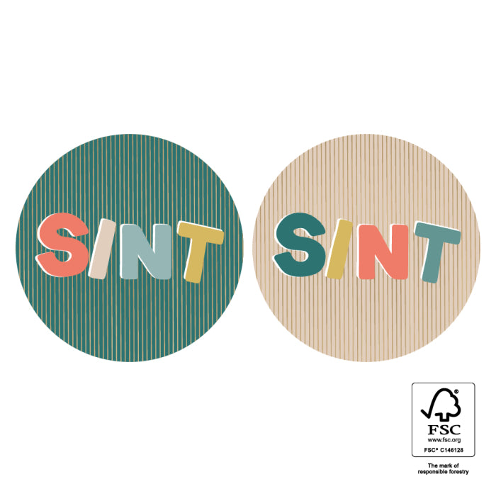 Stickers Sint - Sint Letters