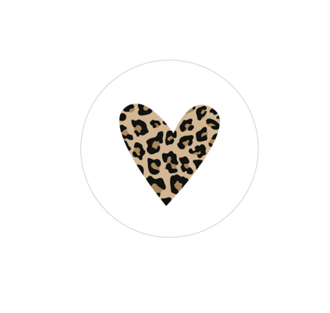 Sticker Hartje panter