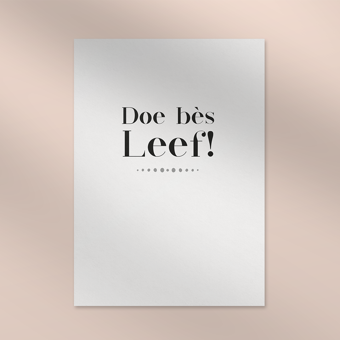 Doe bès leef