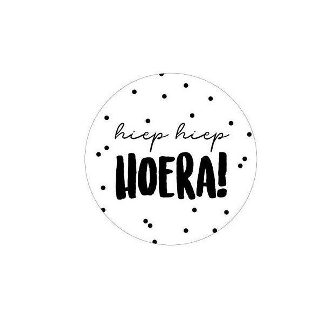 Sticker Hiep hiep hoera!