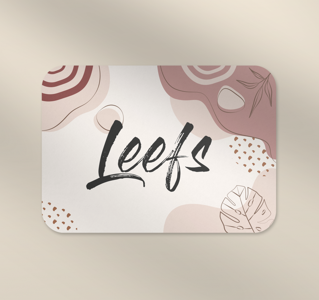 Leefs - Abstract kaertje
