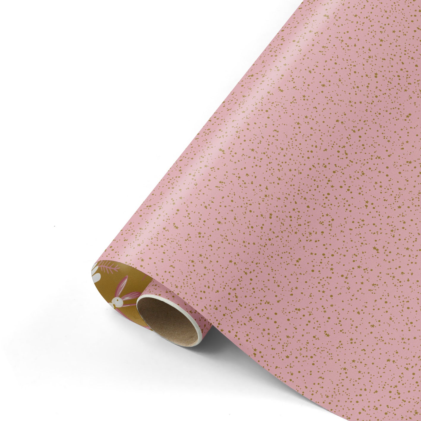 Inpakpapier - Twinkling Stars roze
