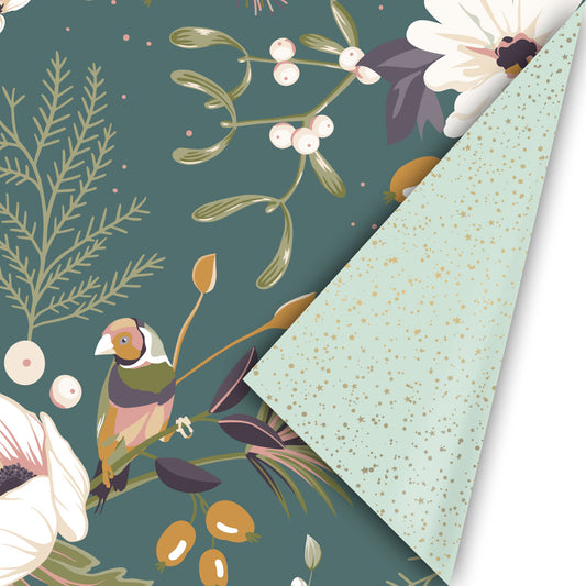 Inpakpapier - Vintage Christmas cool