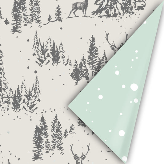 Inpakpapier - Forest Cool