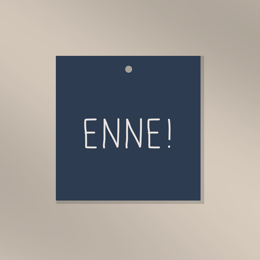 Enne! - Cadeaulabel