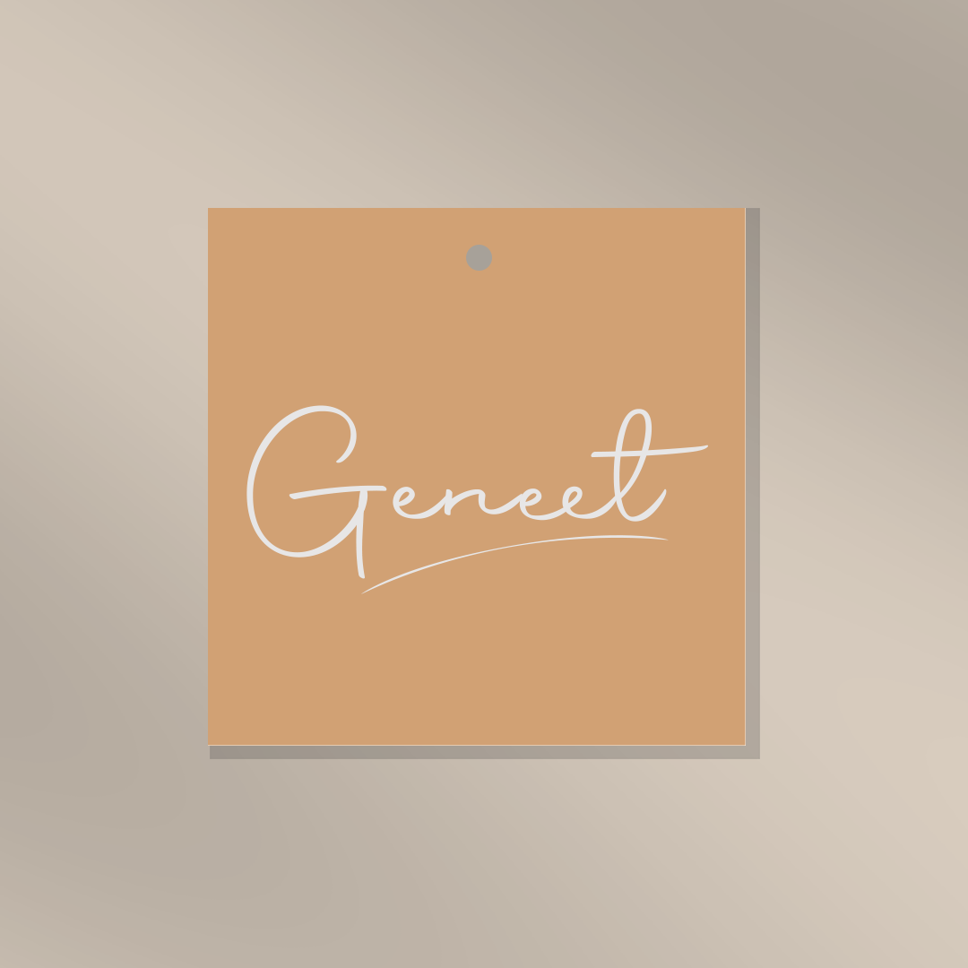 Geneet - Cadeaulabel