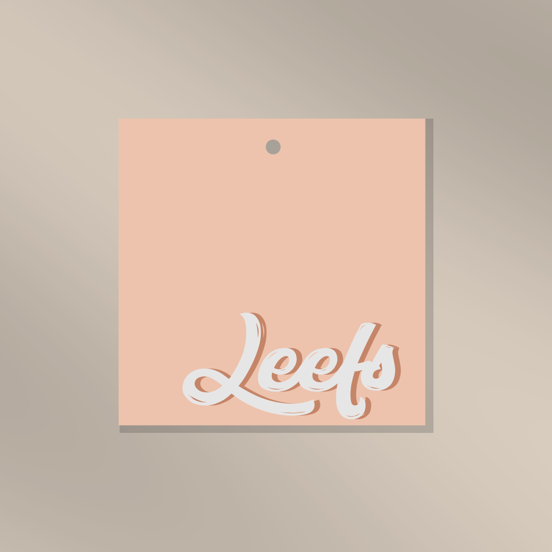 Leefs - Cadeaulabel