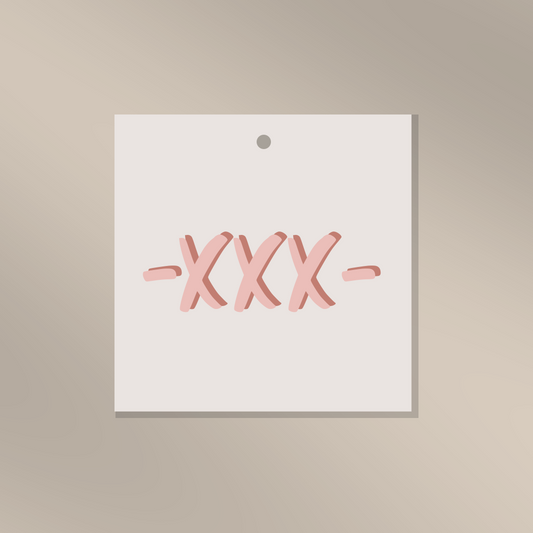 XXX - Cadeaulabel
