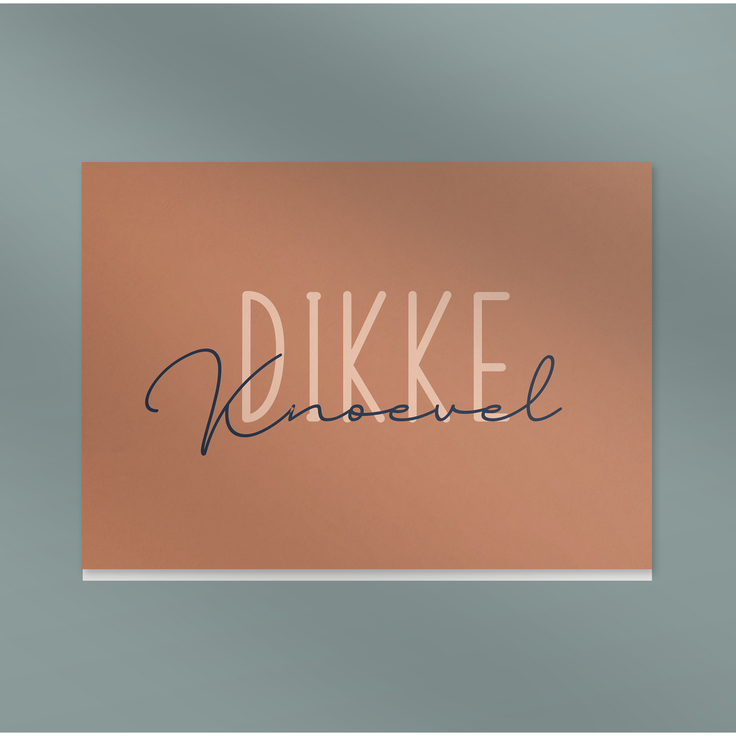 Dikke knoevel - Dubbel kaertje