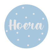 Sticker Hoera