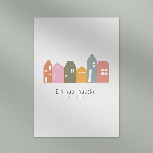 Ein nuuj huuske, gefeliciteerd!