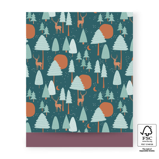 Cadeauzakje XL 27 x 34 cm - Kerst 5 stuks
