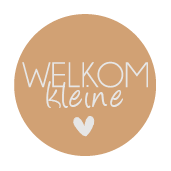 Sticker Welkom kleine