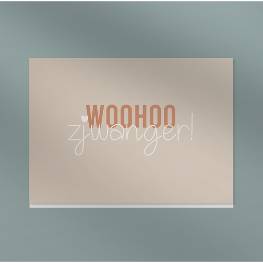 Woohoo zjwanger! - Dubbel kaertje