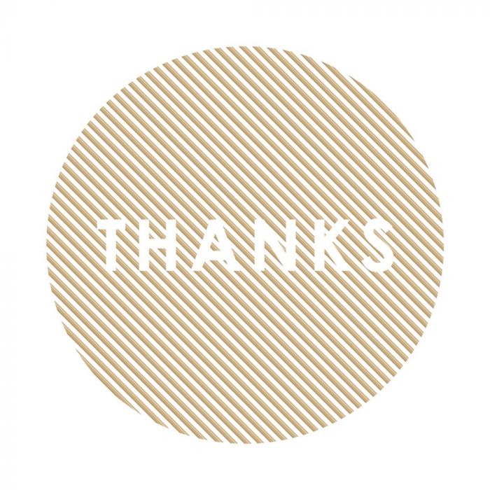 Sticker Thanks