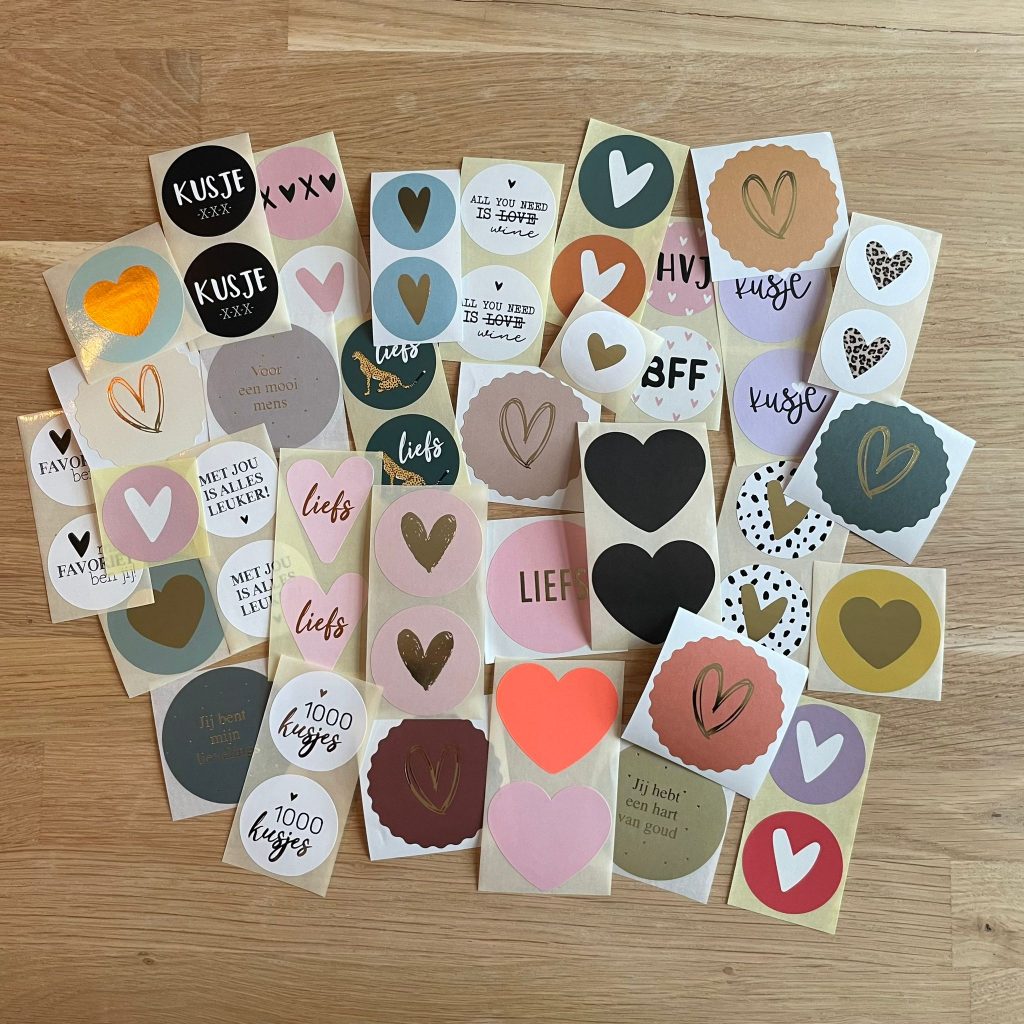 Stickermix Leefde 50 stuks